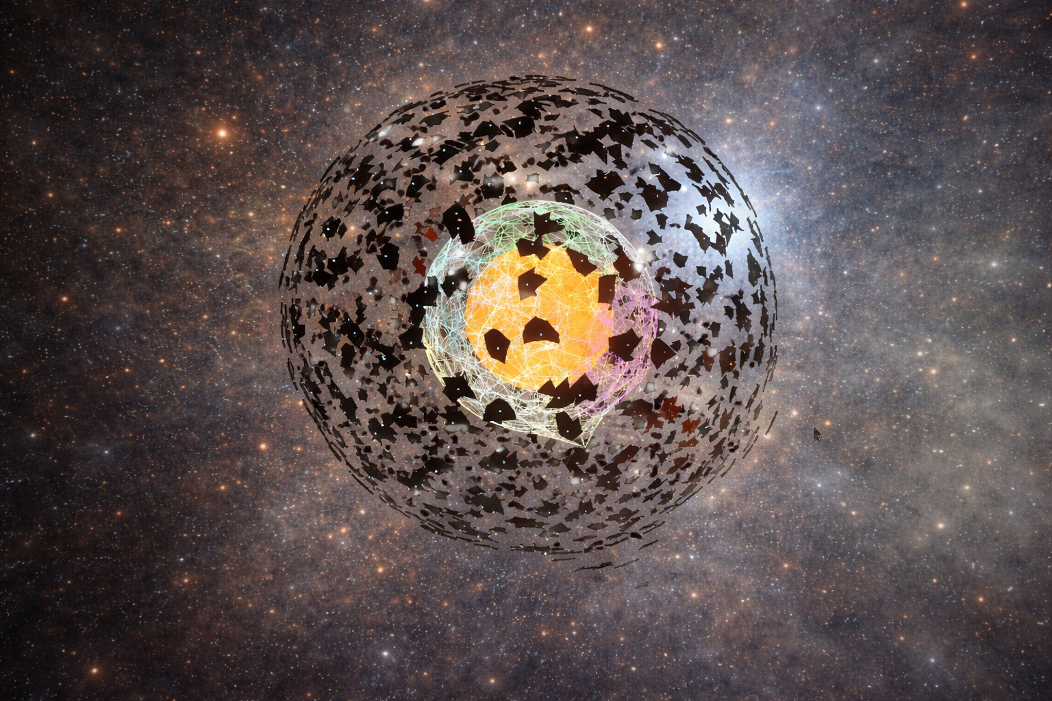 Dyson sphere strategic layer concept gameplay